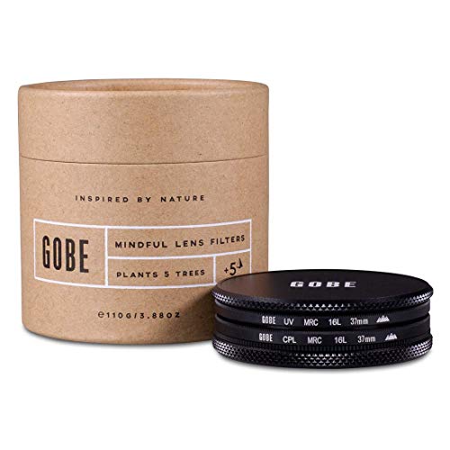 Gobe - Kit de filtres 37mm Schott à 16 Couches MRC: UV + Polarisant CPL Gobe - Kit de filtres 37mm Schott à 16 Couches MRC: UV + Polarisant CPL