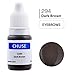 Tattoo ink Cosmetic CHUSE Micro pigment eyebrow permanent Makeup C294 Dark Brown 10ml