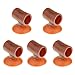 Produktbild Baoblaze 5 Stück Silikon Türklinkenpuffer Türpuffer Türstopper Gummi Puffer Tür Stopper Silikonpuffer für Türgriff Fenstergriffe - Braun