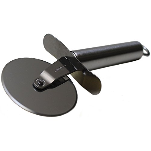 GASTRO Profi Edelstahl rostfrei Pizzaschneider Pizzamesser Pizzarad Pizzaroller Messer Pizza Zerteiler Teiler