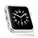 Produktbild Für Apple Watch 42mm Hülle,Originality Rose Aluminium Schutzhülle Ultra Slim Stoßfest Anti-Kratz Case Bumper iWatch All-around Schutz Case für Apple Watch 42mm Series 3/2/1, Sport, Edition, Nike+ (Silber & Gold)