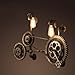 Price comparison product image CHHHC ** - Gear Wall Light Creative Restaurant Bar Cafe Industrial Wind Retro Bicycle Bicycle Wall Light