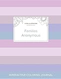 Image de Adult Coloring Journal: Families Anonymous (Floral Illustrations, Pastel Stripes)