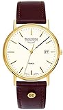 Bruno Söhnle Herren Analog Quarz Uhr mit Leder Armband 17-33105-241