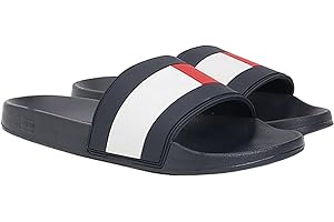 Tommy Hilfiger Mężczyźni Rubber Th Flag Pool Slide Fm0fm04263Przesuń