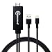 Produktbild Kimwood HDMI Kabel zu Phone, Digital AV zu HDMI 1080p Kompatibel mit i Phone X /8/8+ /7/7+ /6s TV Projektor,Geräte, Unterstützt IOS 11+,1,8m Nylon geflochten (Plug and Play)