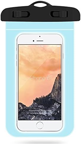 Waterproof Case, Koyoso Universal Waterproof Phone Pouch Dry Bag for iPhone 7, 7 Plus, IPX8 Certified, for Cellphone up to 6 inches