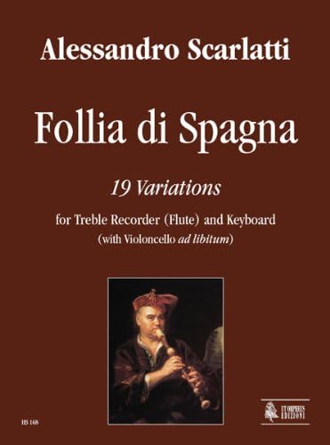 Ut Orpheus SCARLATTI ALESSANDRO - FOLLIA DI SPAGNA, 19 VARIATIONS Classical sheets Chamber music