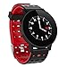 Produktbild Msxx Fashion Big Screen Sports Bracelet, Waterproof Heart Rate Blood Pressure Oxygen Oxygen Sleep Monitoring, Full-Featured,Red