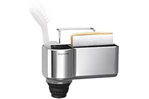 simplehuman KT1116 portaestropajos, acero inoxidable cepillado