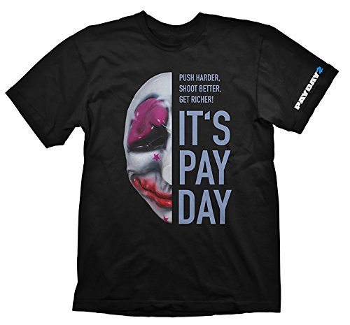 Payday 2 T-Shirt Hoxton Mask, Medium (Electronic Games) [Importación Inglesa]