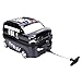 Di Grazia Black Colour FBI 911 Police Car Luggage Trolley Suitcase Toy Box with 4 wheels & Adjustable Pooling Metal Handle Rod RS.3999.00