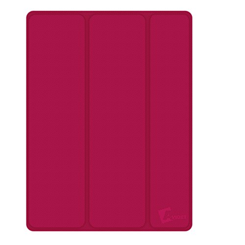 AVIDET Ultra Slim New iPad Pro 10.5 Hülle Case Superleicht Ständer Smart Shell Cover Schutzhülle Etui Tasche für Apple iPad Pro 10.5 Tablet-PC (Rot) - 2