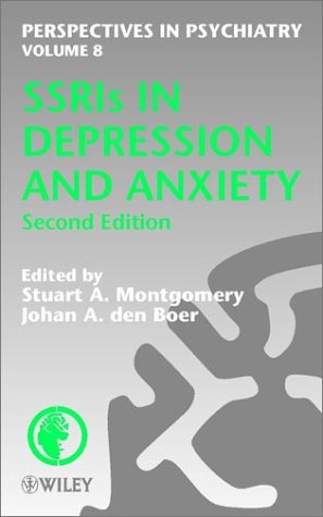 SSRIs in Depression and Anxiety: v. 8 (Perspectives in Psychiatry)