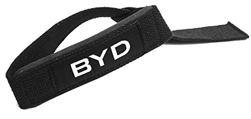 Weightlifting Straps zum Training | Orginal von Beyond Dreams | Heben von Lasten Kreuzheben und Klimmzug | Gym Lifting wrist wraps strap | Handgelenkschiene als Latzughilfe Straps oder Bandage für Fitness Bodybuilding und Crossfit - 4