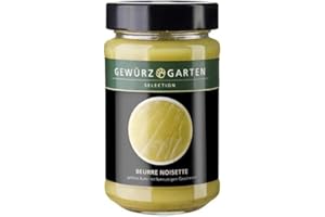BOS FOOD DUESSELDORF LEBENSMITTEL GROßHANDEL GMBH Gewürzgarten Beurre Noisette, geklärte Butter, nussiger Geschmack, Glas, 190g