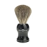 Edwin Jagger Pure Badger Shaving Brush - Imitation Ebony