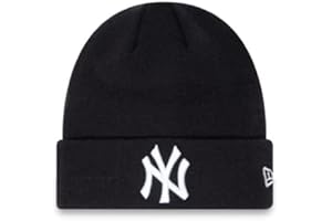 New Era New York Yankees MLB Essential Cuff Knit Blau Beanie-Mütze