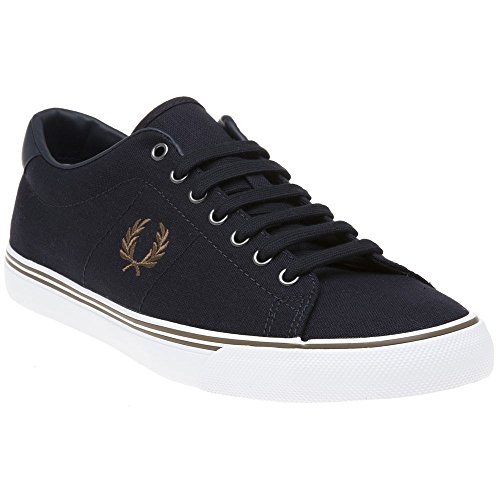 Preisvergleich Produktbild Fred Perry Underspin Canvas Herren Sneaker Blau