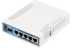 MikroTik hAP ac - 720 MHz CPU, 128 MB RAM, 5X Gigabit LAN, 5 GHz und 2.4 GHz, Stromverbrauch: 17 W
