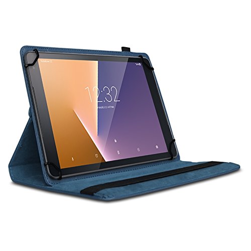 Tasche für Vodafone Tab Prime 7 Tablet Hülle Schutzhülle Case 360° Drehbar Cover, Farben:Blau - 2