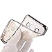 Galaxy J7 2016 Case Cover with Free Black Stylus Pen,Leeook Luxury Elegant Beautiful Cool Cute Cat Electroplate Plating Frame Crystal Soft Gel Silicone TPU Case Cover Bumper for Samsung Galaxy J7 2016