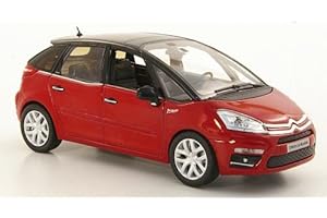 Citroen C4 Picasso, met.-rot/schwarz, 2000, Modellauto, Fertigmodell, Norev 1:43