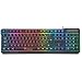 Produktbild Tastatur, IMJONO Motospeed K70 Wasserdicht Bunte LED Beleuchtet Hintergrundbeleuchtung USB Kabelgebundene