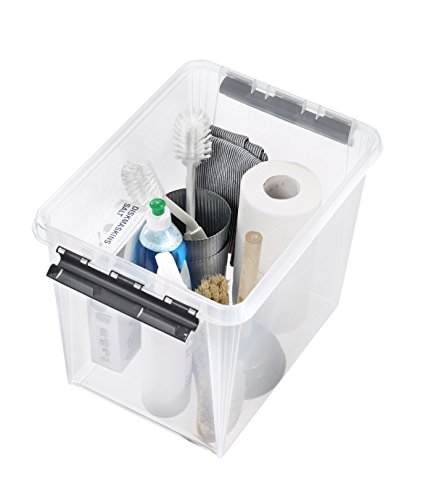 Orthex 3493070 Clipbox Smart Store Classic 16 / 25 L Volumen, transparent - 2