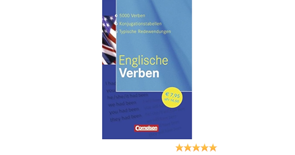 Verben Worterbuch Englische Verben Konjugationsworterbuch Amazon De Self Susanne Fremdsprachige Bucher