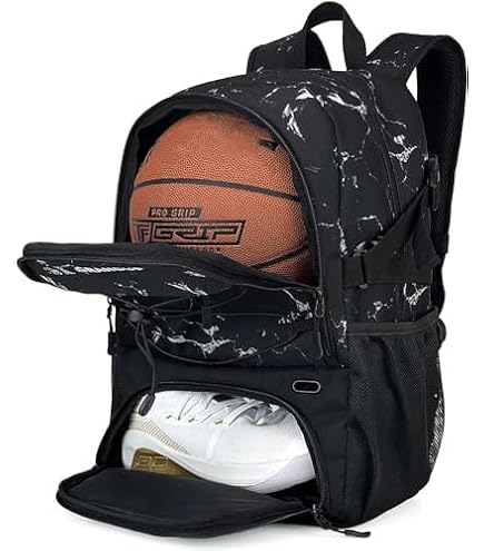 GRANDUP Basketball Backpack With Ball And Shoes Compartment Fit Volleyball, Soccer, Swim, Gym, Travel, And School, Large Capacity Sports Training - View #7