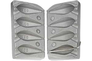 FISHING4U Moldes para pesca HEX Distance In-Liner 100-110-120-130 g