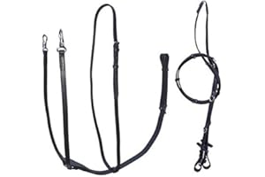 Gallop Economy Leather Market Harborough, Cob Size, Brown