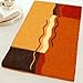 Produktbild Kleine Wolke 5503333129 Vanessa Badteppich WC Polyacryl orange/braun 55 x 55 cm