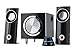 Produktbild EDNET Mini Sub-Woofer System 2.1 schwarz/silber 1xSubwoofer 6W 2xSatelliten a 2,5W