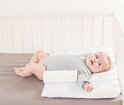 Doomoo Basics Supreme Sleep Large Anti Roll Baby Wedge for Colic, Reflux etc. fits Cot, Bed, Cot Bed etc.