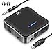 Produktbild QIHANGCHEPIN Bluetooth 5.0 Transmitter Receiver mit Anzeigedisplay, digitalem optischem und 3,5-mm-Wireless-Audio-Adapter, aptX HD, aptX LL, niedrige Latenz für TV/Home/Car Stereo System