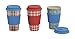Produktbild RB2019502 Kaffee to go Becher Karo 3 Stück Bambus