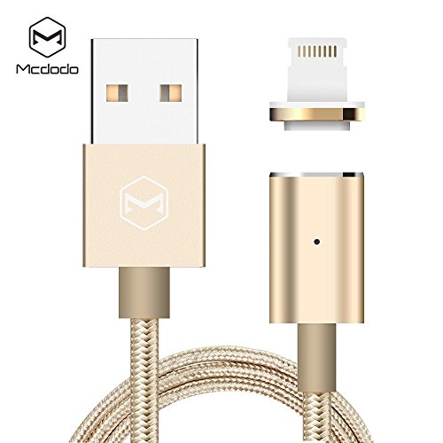 Mcdodo Magnetisches Magnet Ladekabel / Datenkabel Lightning für iPhone 7, iPhone 6s, iPhone 6, iPad (Gold)