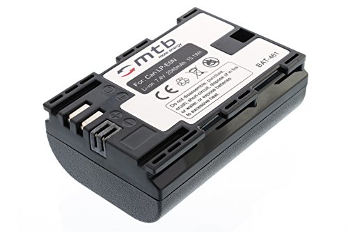 2 Batteries LP-E6N  2040mAh  pour Canon EOS 5D Mark III   7D Mark II  60D  70D  80D   XC10   WTF-E5  E7  avec plus r  cent InfoChip - Juin 2016 