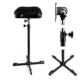 maquinas para tatuajes profesionales Color Negro Solong Tattoo® Carga Pesada Hierro Tatuaje Reposabrazos Reposapiernas Completo Ajustable Tattoo Armrest TA211