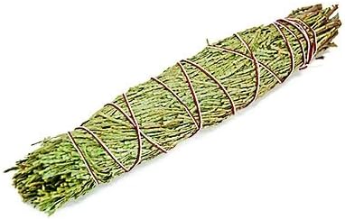 Large 8" (20cm) cedar smudge stick for smudging aromatic cleansing