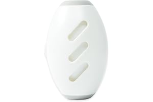 QEOTOH Reusable Lint Roller Ball, Washable Hair Remover for Clothes, Portable Home Travel Lint Roller for Pet Hair, Household Extra Sticky Lint Remover for Carpets, Beds, Sofas (White)