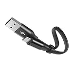 XGUO&reg; USB Type-C Cable,Type-C to USB (0.8ft/25cm) Fast Charge Sync cable with Short And Soft For Mintendo Switch,Samsung Galaxy S8, Nexus 6P 5X, Google Pixel and More Devices
