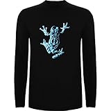 Camiseta Manga Larga de NIÑOS Fringe Terror Rana Divertida Friki Animal 7-8 Años