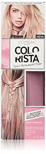 LOreal Paris Soft Pink, 1: Colorista Semi Permanent Hair Colour For Blonde Hair, Soft Pink, 120Ml