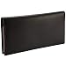 Produktbild VANITY – Tür Scheckheft lang – Brieftasche Leder schwarz R6502 – 23 x 11 cm – Eingabestift