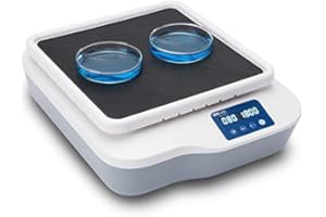 ONiLAB Digital Orbital Shaker Velocità regolabile 40-200RPM, Capacità 2KGS, Agitatore rotatore orbitale con modalità continua (impostare il tempo a zero) o modalità timer, velocità e tempo