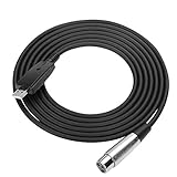 AUSGEZEICHNETE ÜBERTRAGUNG: Dieses Kabel besteht aus Kupferleiter, der ausgezeichnete Übertragung mit gutem Schutz gegen elektromagnetische Schnittstelle hat.