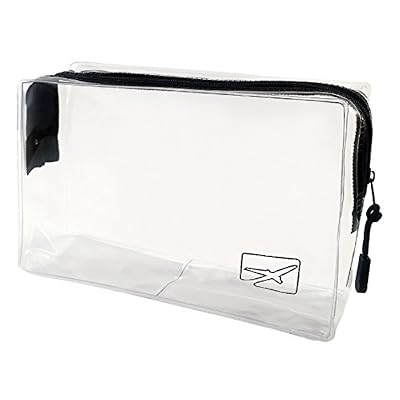 Travel Boutique Trousse de toilette transparente pour avion - bagages en cabine et bagage à main - format bagages à main - voyages en avion - volume 1 litre
